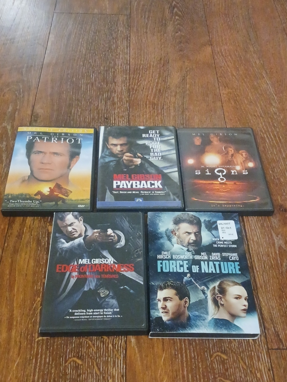 Mel Gibson DVD Movies Set (5-Pack)